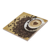 Cappucino Hart Café Tegeltje (Zijkant)