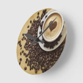 Cappucino Heart Cafe Ronde Klok (Hoek)