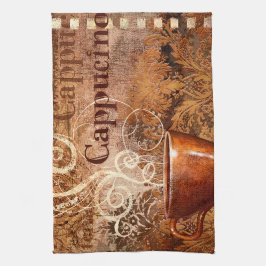 Cappucino Theedoek (Verticaal)