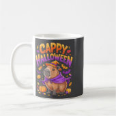 Cappy Halloween Capybara Witch Koffiemok (Links)
