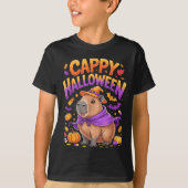 Cappy Halloween Capybara Witch  T-shirt (Voorkant)