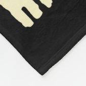 Cappy Halloween Funny Capybara Ghost Witch Pumpkin Fleece Deken (Hoek)