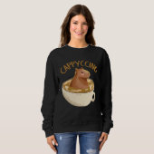 Cappyccino Capybara Coffee Trui (Voorkant volledig)