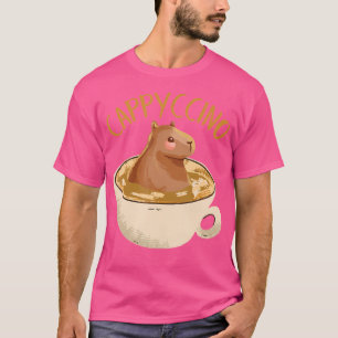 Cappyccino Capybara Koffie T-shirt