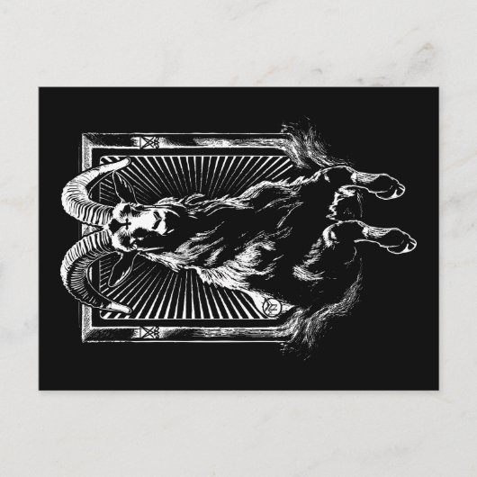 Capra Diaboli Briefkaart (Voorkant)