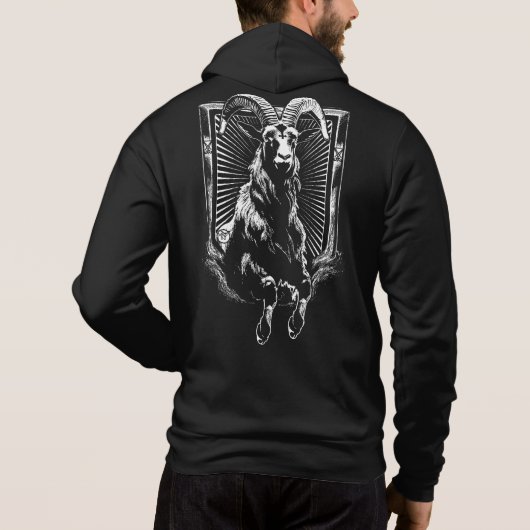 Capra Diaboli Hoodie (Achterkant)