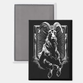 Capra Diaboli Magneet (Voorkant / Achterkant)