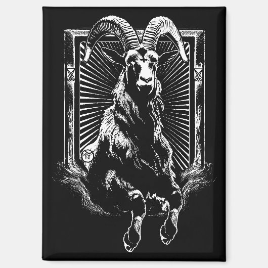Capra Diaboli Magneet (Voorkant)