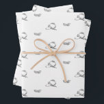 Caprese Gift Wrap, Positano Gift Wrap, Italiaans Inpakpapier Vel<br><div class="desc">Schuif je favoriete foodie in deze geschetste caprese en citroenafdrukken. De geschetste illustraties geven een rustige,  handgetekende (omdat het! is) blik. Het zou ook een geweldige omslag zijn om cadeautjes voor de huisverwarming te krijgen!</div>