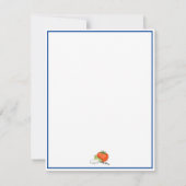 Caprese Italiaans Kooknotitiebriefpapier Notitiekaartje (Achterkant)