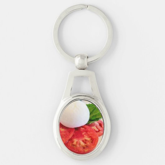 Caprese metalen sleutelhanger (Voorkant)