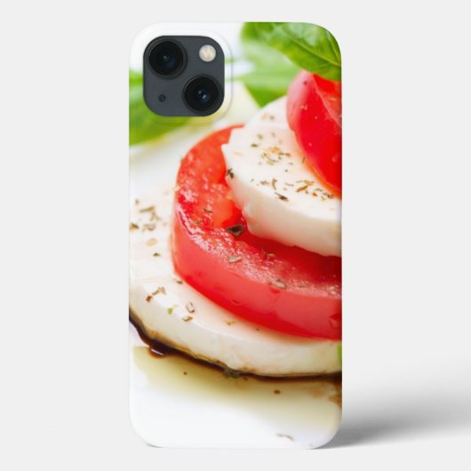 Caprese Salad. Segmenten voor tomaten en Mozzarell Case-Mate iPhone Case (Achterkant)