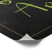 Caprese Salade Recept - Italiaanse keuken Poster (Hoek)