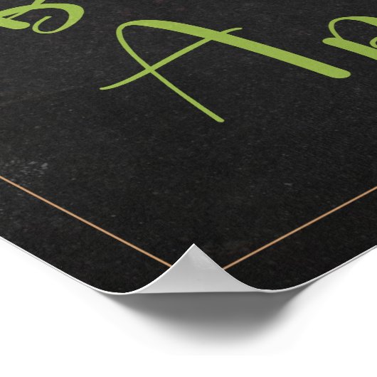 Caprese Salade Recept - Italiaanse keuken Poster (Hoek)