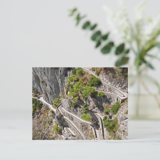 Capri. #11. briefkaart (Staand voorkant)