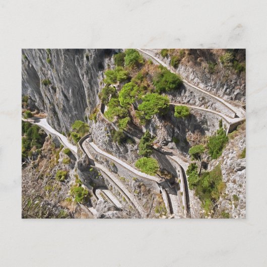 Capri. #11. briefkaart (Voorkant)