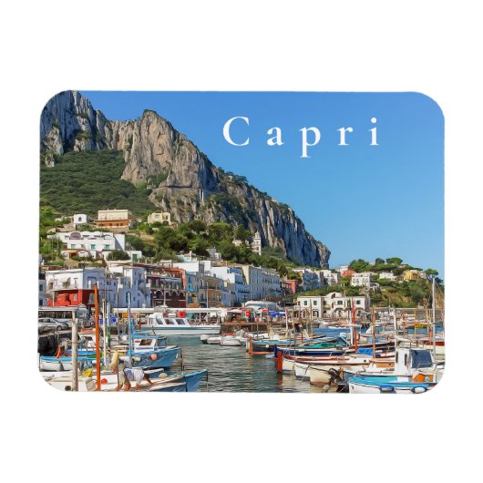 Capri. #2 magneet (Horizontaal)