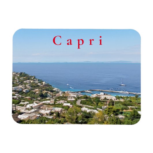 Capri. #3 magneet (Horizontaal)