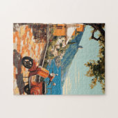 Capri Amalfi kust Italië  Legpuzzel (Horizontaal)