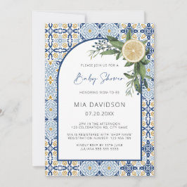 Capri Baby Shower Thema Citroen Italiaanse Baby Sh Kaart