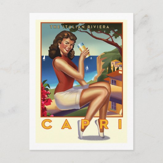 Capri Briefkaart (Voorkant)