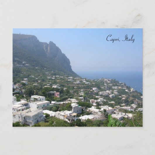 Capri, Briefkaart Italië (Voorkant)