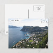 Capri, Briefkaart Italië (Voorkant / Achterkant)