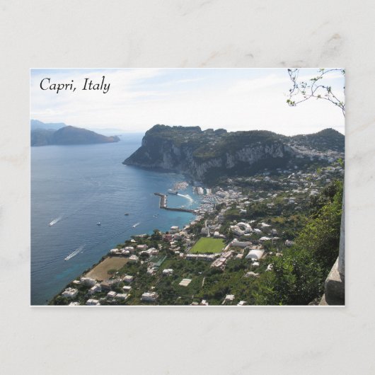 Capri, Briefkaart Italië (Voorkant)