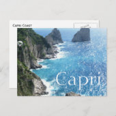 Capri Coast Briefkaart (Voorkant / Achterkant)