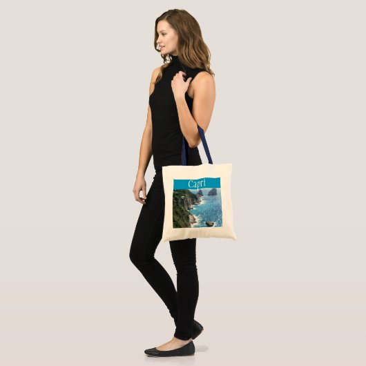 Capri Coast Tote Tas (Voorkant (model))