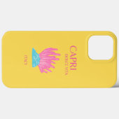 Capri Dolce Vita, Reiskunst, Geel Case-Mate iPhone Case (Achterkant (horizontaal))