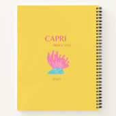 Capri Dolce Vita, Reiskunst, Geel Notitieboek (Achterkant)