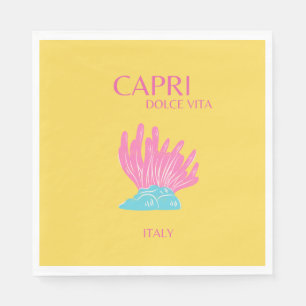 Capri Dolce Vita, Reiskunst, Geel Servet