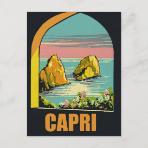Capri door de boog briefkaart