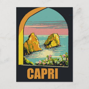 Capri door de boog briefkaart