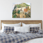 Capri (door Theodore Robinson) Canvas Afdruk (Insitu (Slaapkamer))