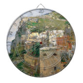 Capri (door Theodore Robinson) Dartbord (Voorkant)