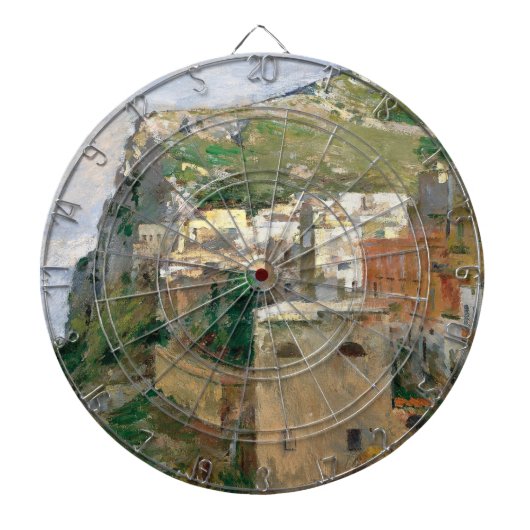 Capri (door Theodore Robinson) Dartbord (Voorkant)