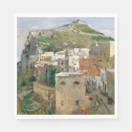 Capri (door Theodore Robinson) Servet (Voorkant)