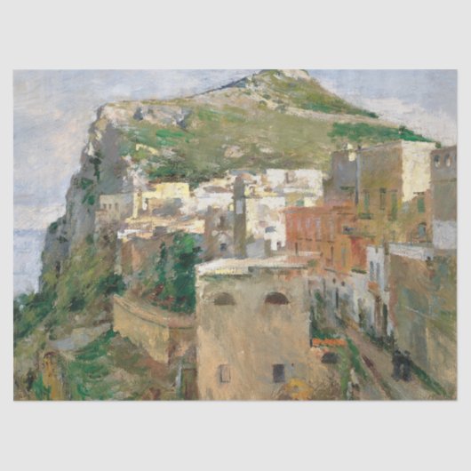 Capri (door Theodore Robinson) Tissuepapier (Voorkant)