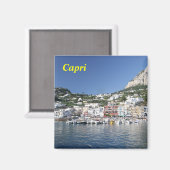 capri_eiland, Capri magneet (Voorkant / Achterkant)