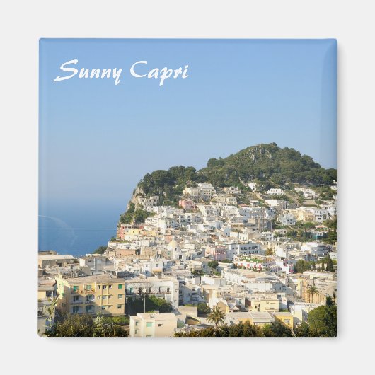 Capri eiland in Italië Magneet (Voorkant)