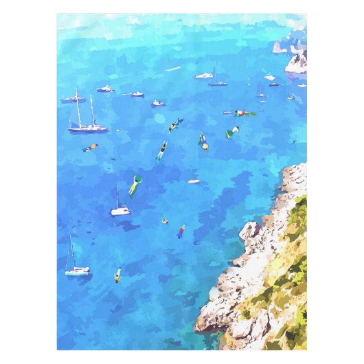 Capri-eilanden Tafelkleed (Voorkant)