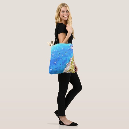 Capri-eilanden Tote Bag (Op model)