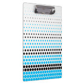 Capri en Black Polka Dot Klembord (Rechts)