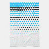 Capri en Black Polka Dot Theedoek (Verticaal)