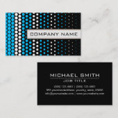 Capri en White Polka Dot Professional Visitekaartje (Voorkant / Achterkant)