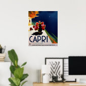 Capri French Travel Poster (Thuiskantoor)