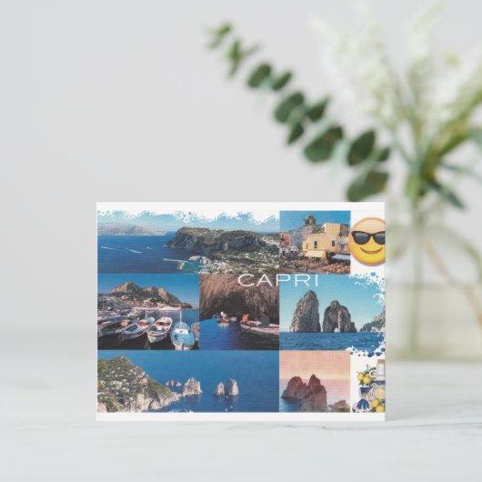 Capri I - Briefkaart (Staand voorkant)