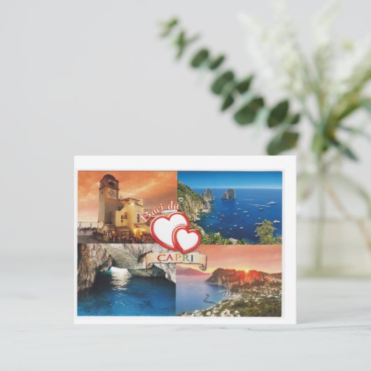 Capri II - Briefkaart (Staand voorkant)